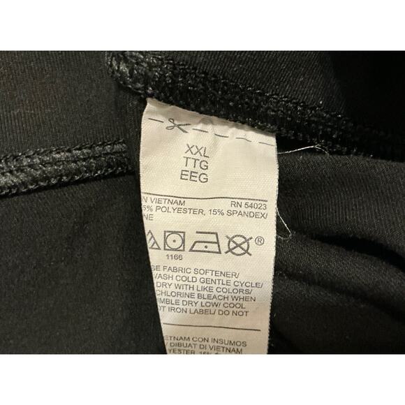 Old Navy Elevate Maternity Leggings Women XXL Black Go Dry Cropped Yoga Active - Picture 5 of 8